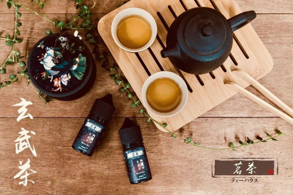 日本進口 茗茶系列小煙油 30ML 細膩口感 茶香四溢 持久回味