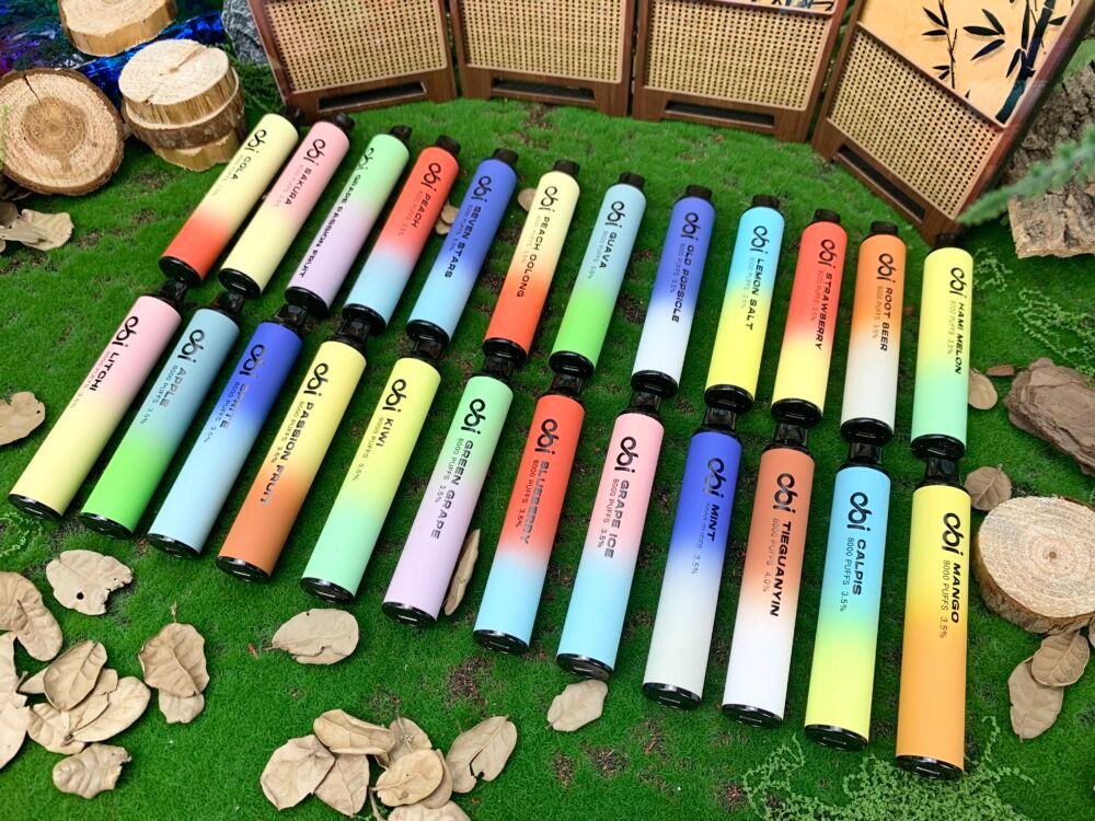 【OBI】 8000口一次性/拋棄式電子煙|13ml大容量×27種爆款口味 【OBI】 8000口一次性/拋棄式電子煙|13ml大容量×27種爆款口味
